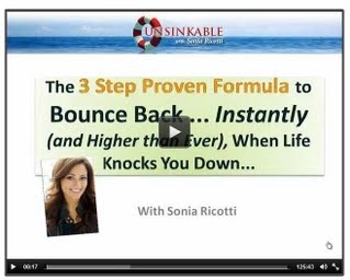 law of attraction Sonia Ricotti Unsinkable webinar image