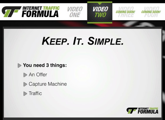 increase website traffic  -  Internet Traffic Formula